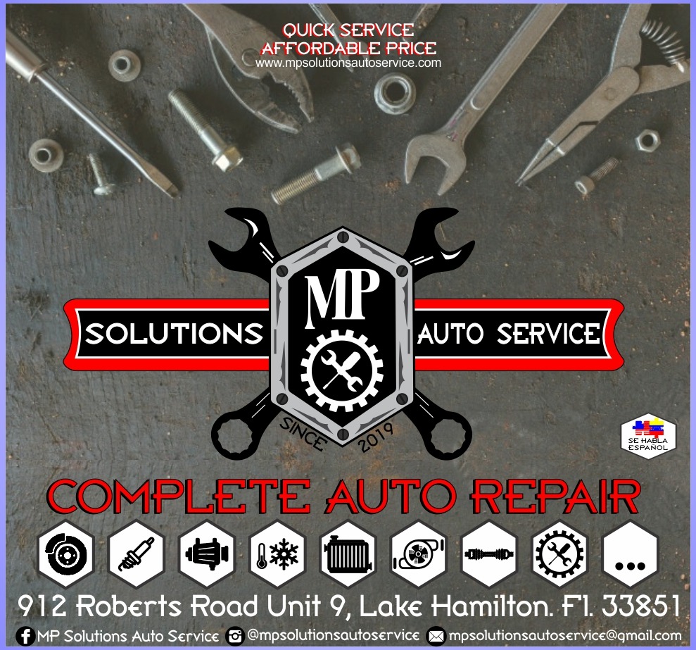 MP Solutions Auto Service | 912 Roberts Rd Unit 9, Fl, Lake Hamilton, FL 33851, USA | Phone: (407) 722-0188