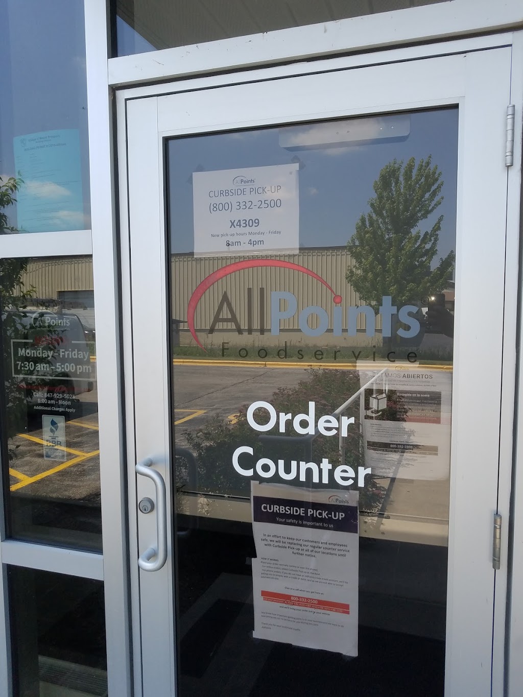 AllPoints Foodservice Parts & Supplies | 607 W Dempster St, Mt Prospect, IL 60056, USA | Phone: (800) 332-2500