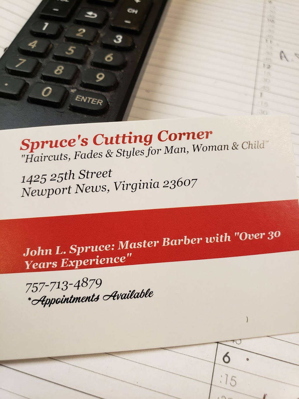 Spruces Cutting Corner | 1425 25th St, Newport News, VA 23607, USA | Phone: (757) 713-4879