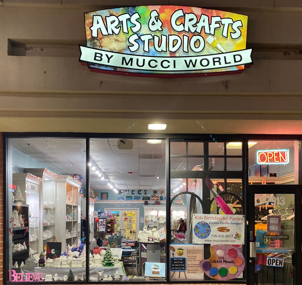 Arts and Crafts Studio by Mucci World | 7913, 7911 W 171st St, Tinley Park, IL 60477, USA | Phone: (708) 400-9977