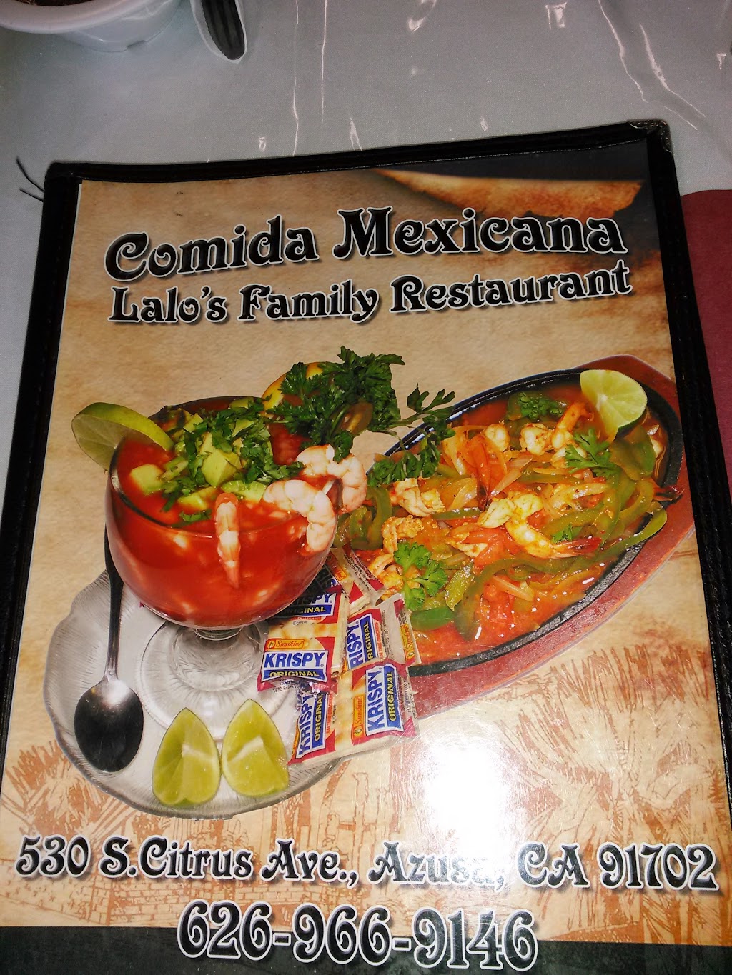 Lalos Family Restaurant Comida Mexicana | 530 S Citrus Ave, Azusa, CA 91702, USA | Phone: (626) 966-9146