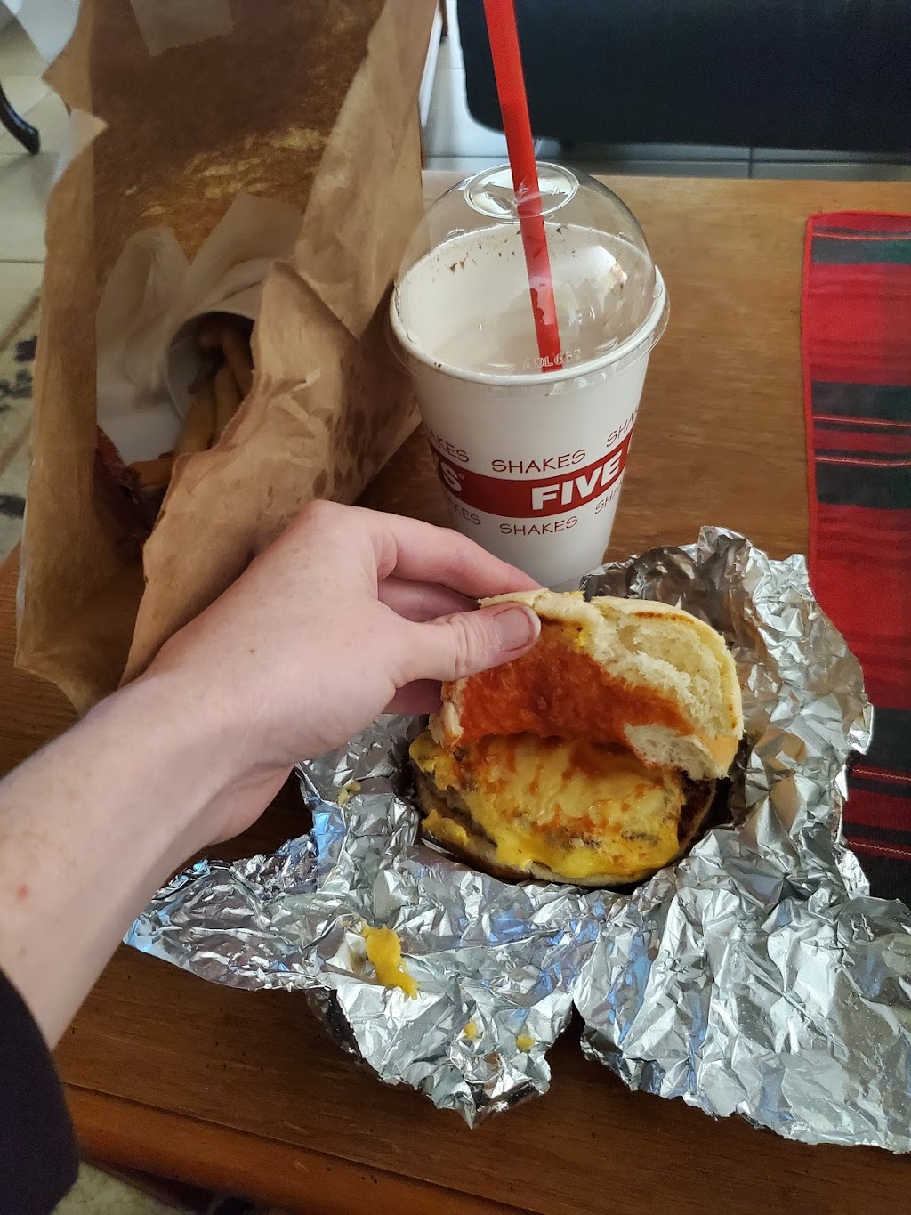 Five Guys | 4413 Town Center Pkwy Unit 401, Jacksonville, FL 32246, USA | Phone: (904) 996-6900