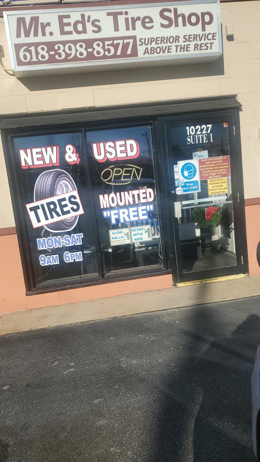 Mr. Eds Tire Shop | 10227 Lincoln Trail, Fairview Heights, IL 62208, USA | Phone: (618) 398-8577