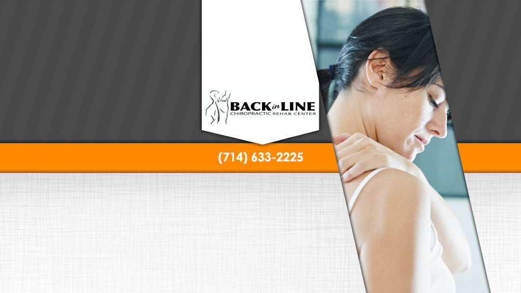 Back In Line Chiropractic Rehab Center | 2901 E Katella Ave H, Orange, CA 92867, USA | Phone: (714) 633-2225