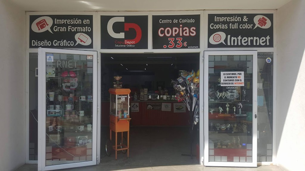 Copy Depot Pabellon | Plaza Pabellon, Carr. Libre Tijuana-Rosarito 300-LOCAL C35, Parcelas, 22710 Rosarito, B.C., Mexico | Phone: 661 612 9003