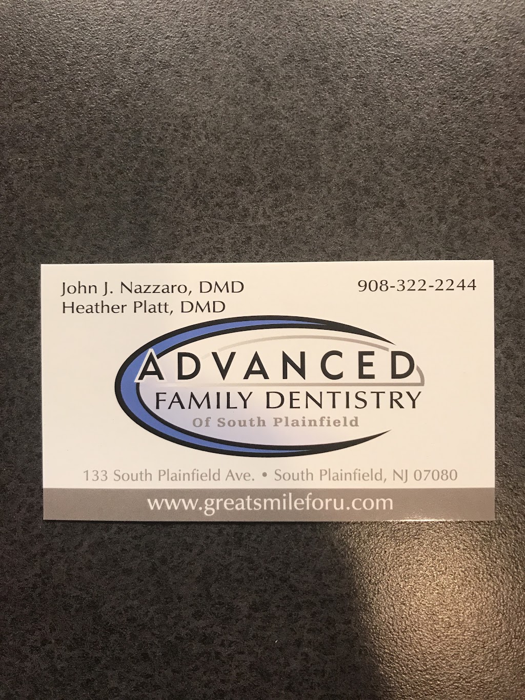 Advanced Family Dentistry of South Plainfield | 133 S Plainfield Ave, South Plainfield, NJ 07080, USA | Phone: (908) 322-2244