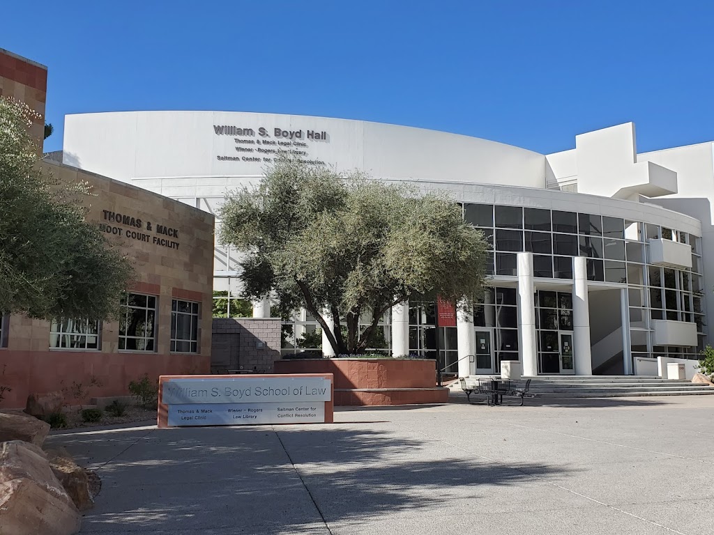 William S. Boyd School of Law at UNLV | William S. Boyd School of Law, 4505 S Maryland Pkwy, Las Vegas, NV 89154, USA | Phone: (702) 895-3671