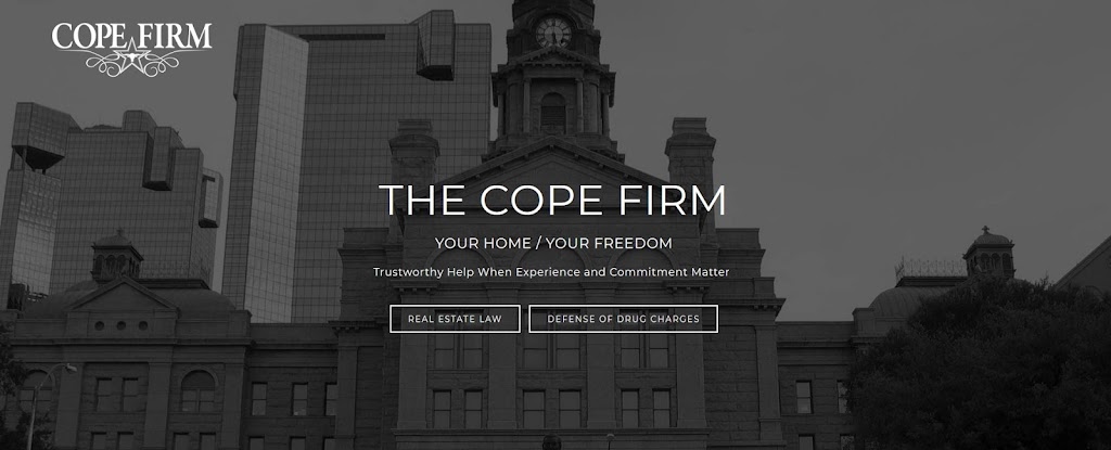 The Cope Firm | 9284 Huntington Square # 100, North Richland Hills, TX 76182, USA | Phone: (817) 498-2300