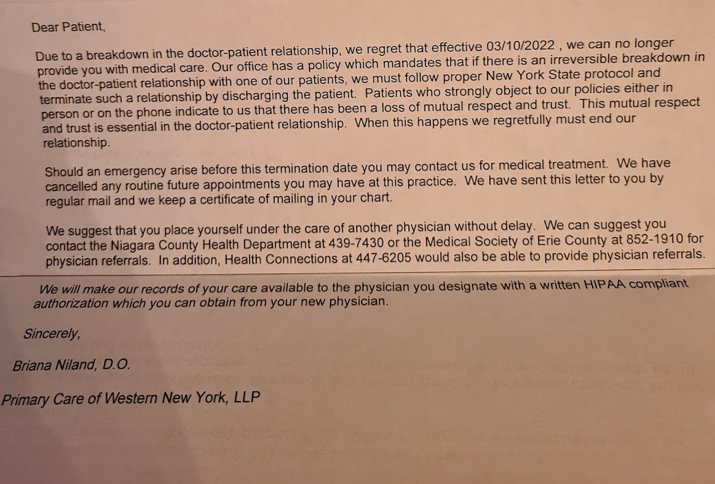 Primary Care of Western New York in 30 N Union Rd, Buffalo, NY 14221, USA