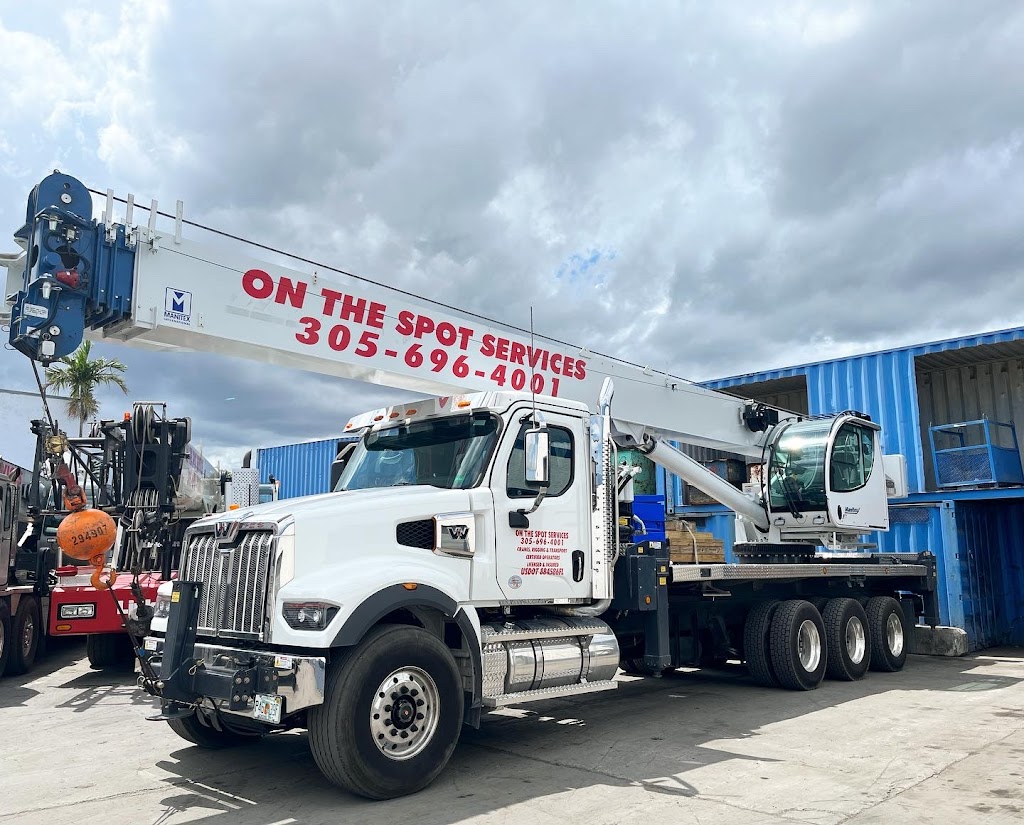 On The Spot Crane Services Inc | 3555 NW 74th St, Miami, FL 33147, USA | Phone: (305) 696-4001