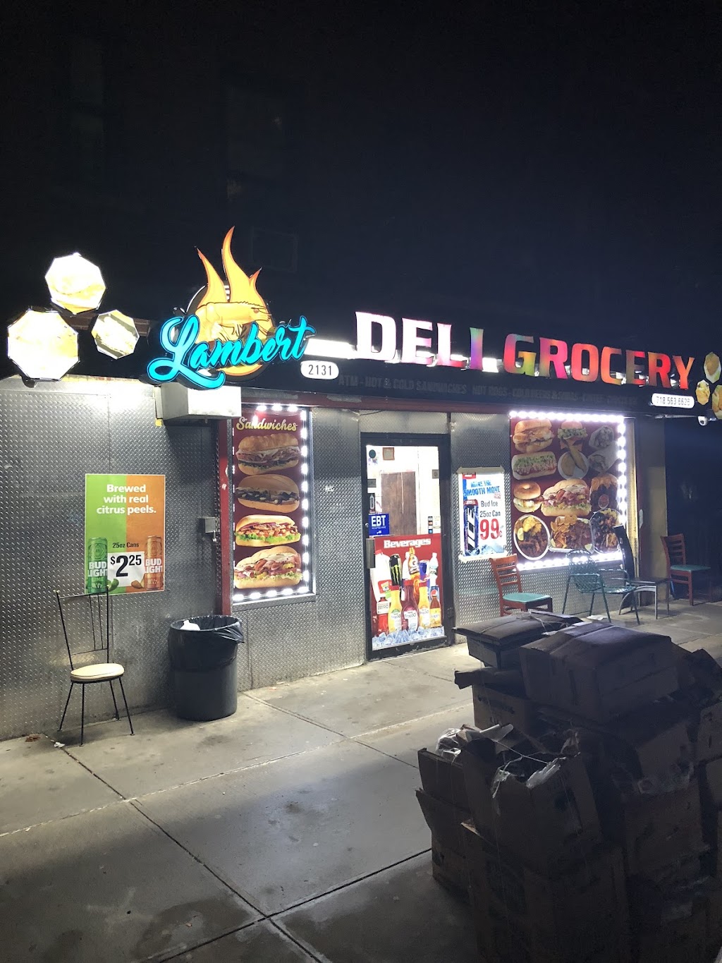 Lambert Deli Grocery | 2131 Bryant Ave, Bronx, NY 10460, USA | Phone: (917) 962-9449