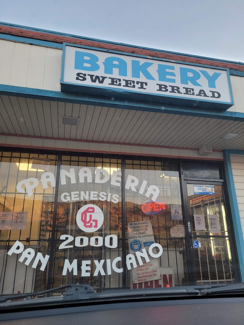Panaderia Genesis 2000 | 4276 N Sierra Way Unit C, San Bernardino, CA 92407, USA | Phone: (909) 886-3380