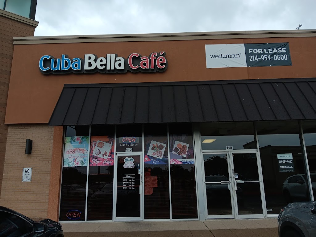 Cuba Bella Café | 2540 N Josey Ln #112, Carrollton, TX 75006, USA | Phone: (972) 810-0065