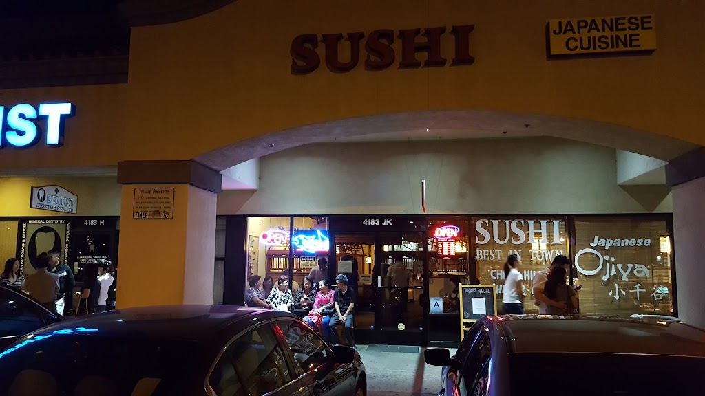 Ojiya Sushi & Dining | 4183 Chino Hills Pkwy J, Chino Hills, CA 91709, USA | Phone: (909) 606-8638