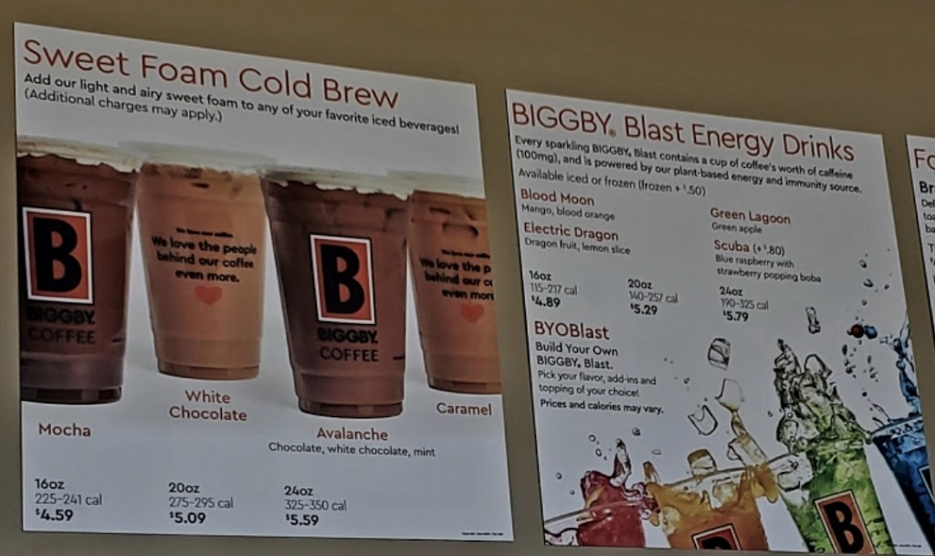 Biggby Coffee Middlebury | 107 Crystal Heights Blvd, Middlebury, IN 46540, USA | Phone: (269) 528-1520