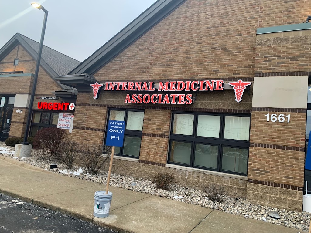 Internal Medicine Associates of S.E. Michigan | 1661 Huron St, Ypsilanti, MI 48197, USA | Phone: (734) 480-1400