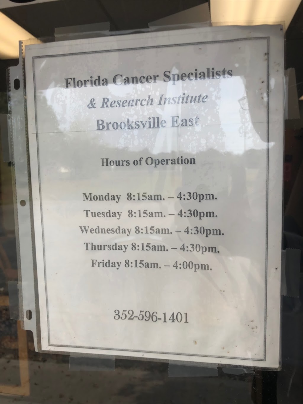 Florida Cancer Specialists & Research Institute | 7154 Medical Center Dr, Spring Hill, FL 34608, USA | Phone: (352) 596-1926