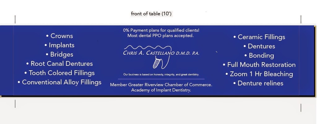 Chris A. Castellano D.M.D. P.A. | 6917 US-301, Riverview, FL 33578, USA | Phone: (813) 672-1917