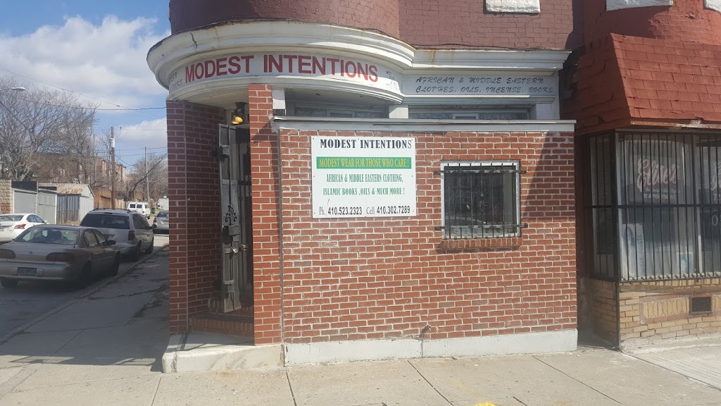 Modest Intentions | 2323 Reisterstown Rd, Baltimore, MD 21217, USA | Phone: (410) 302-7289