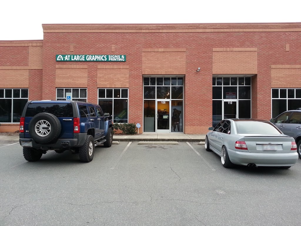 At Large Graphics - Signs and Printing | 1517 Old Apex Rd STE 108, Cary, NC 27513 | Phone: (919) 649-9600