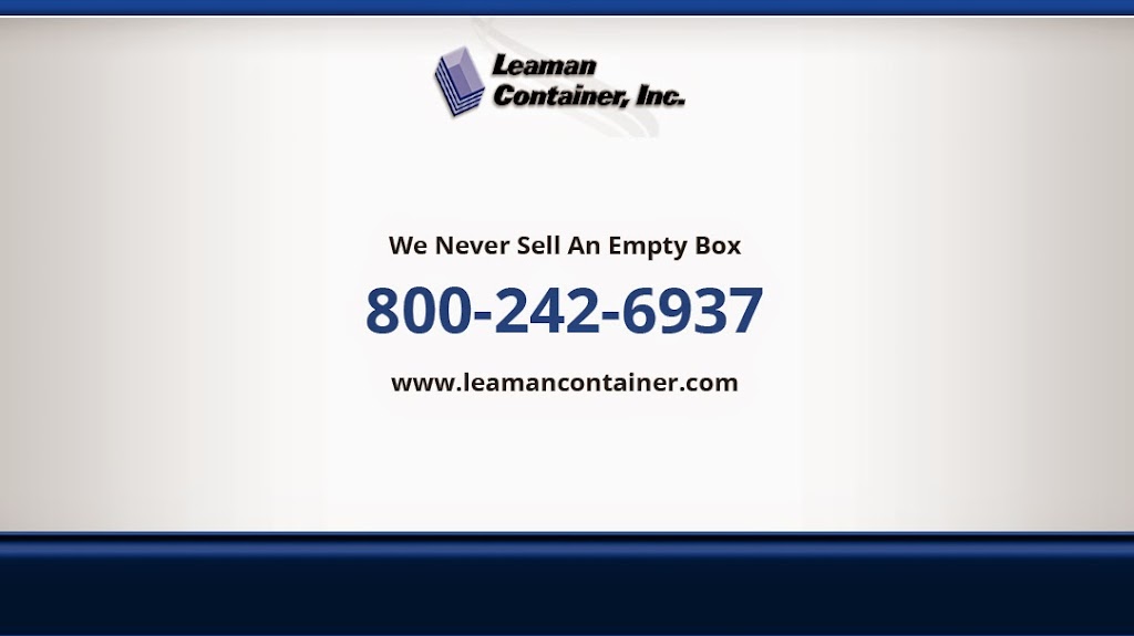 Leaman Container, Inc. | 5701 E Rosedale St, Fort Worth, TX 76112 | Phone: (817) 429-2660