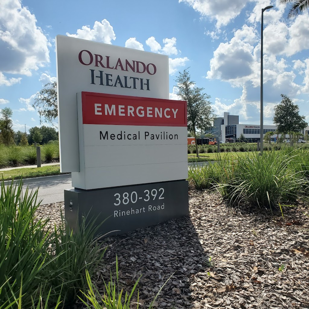 Orlando Health Emergency Room - Lake Mary | 380 Rinehart Rd, Lake Mary, FL 32746, USA | Phone: (321) 842-0550