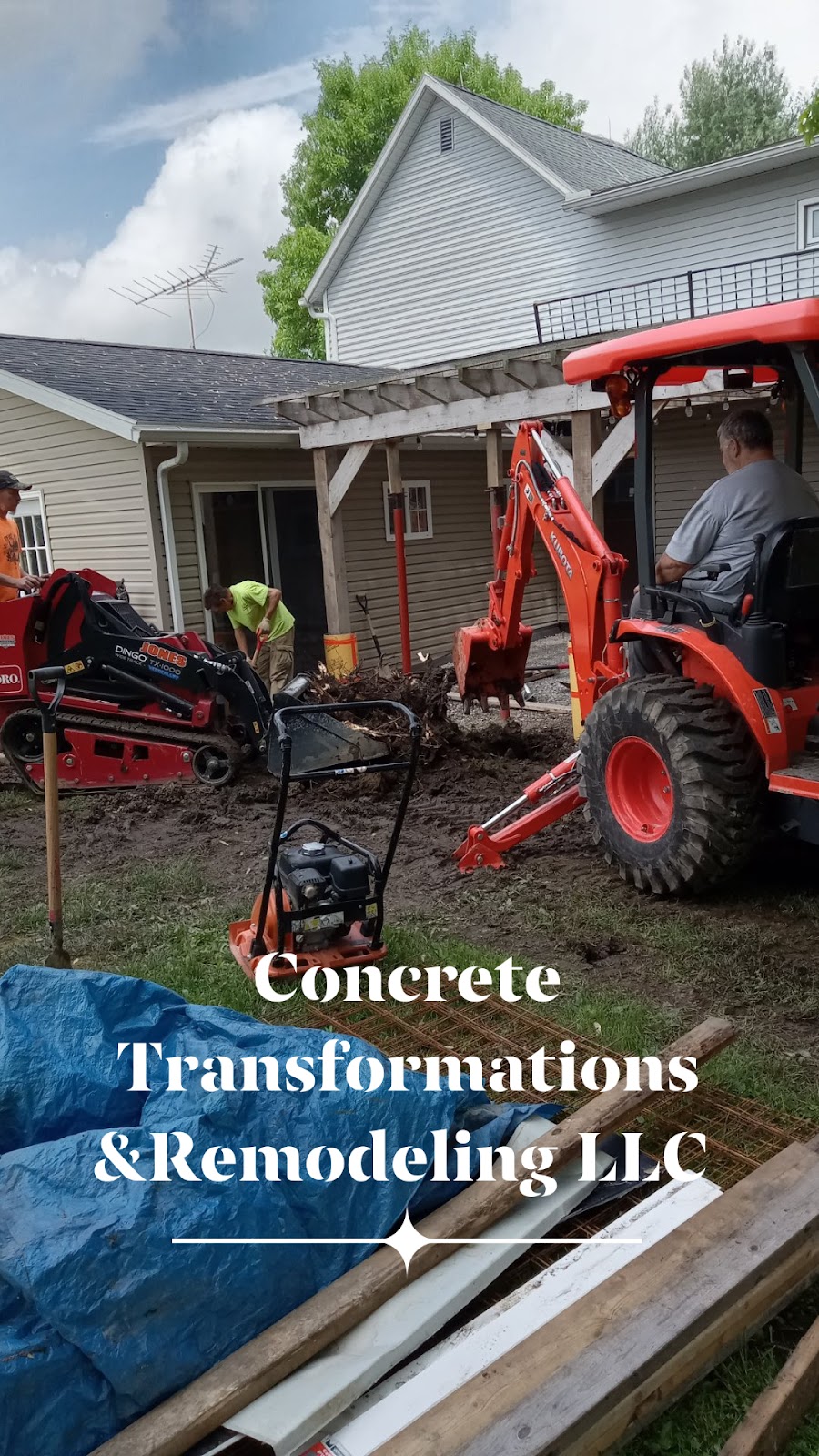 Concrete Transformations & Remodeling LLC. | 100 Prospect St, Wellington, OH 44090, USA | Phone: (440) 269-9778