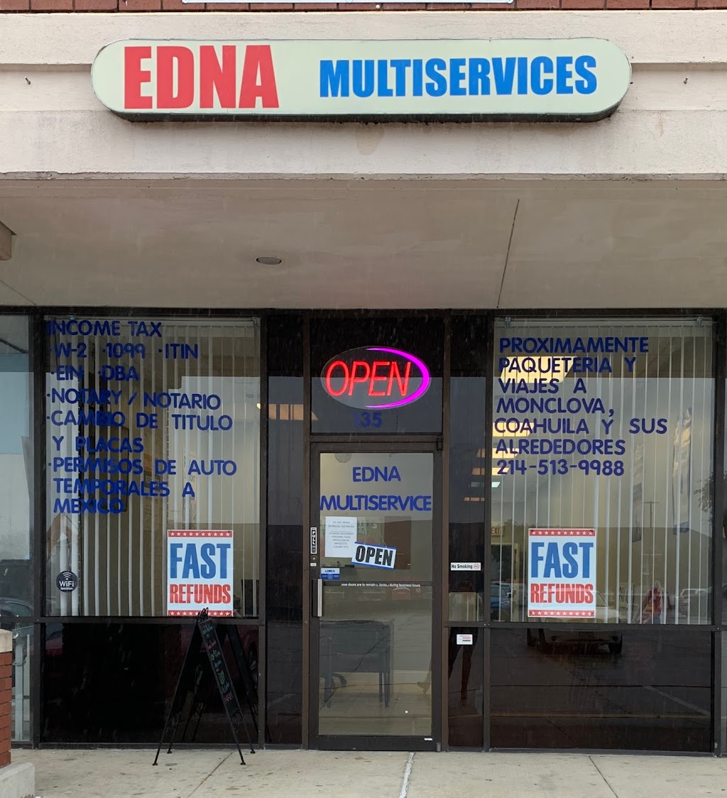 EDNA MULTI SERVICE | 2305 TX-121, Lewisville, TX 75067, USA | Phone: (972) 537-5130