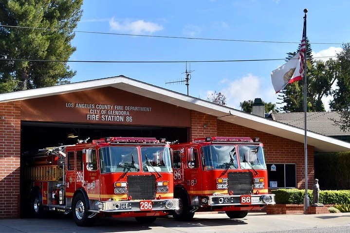 Los Angeles County Fire Dept. Station 86 | 520 Amelia Ave, Glendora, CA 91741, USA | Phone: (626) 963-5719