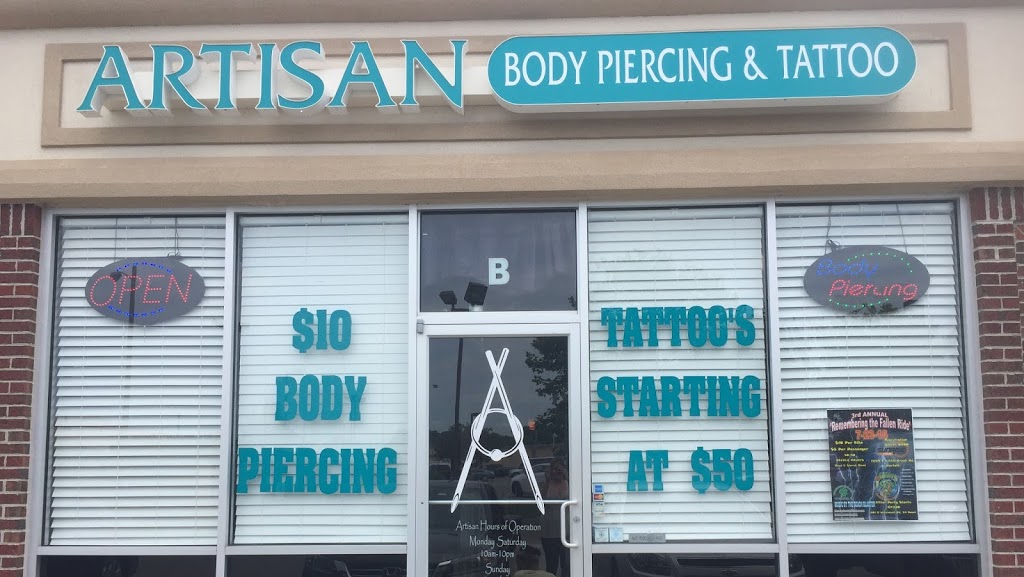 Artisan Body Piercing And Tattoo | 5720 Hoggard Rd suite b, Norfolk, VA 23502, USA | Phone: (757) 455-8444