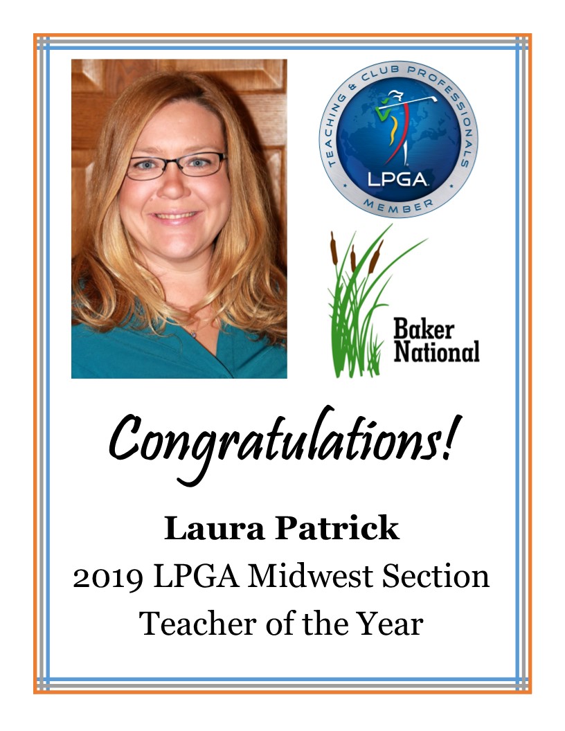 Laura Patrick, LPGA Teaching Professional | 2935 Parkview Dr, Medina, MN 55340, USA | Phone: (763) 267-7531