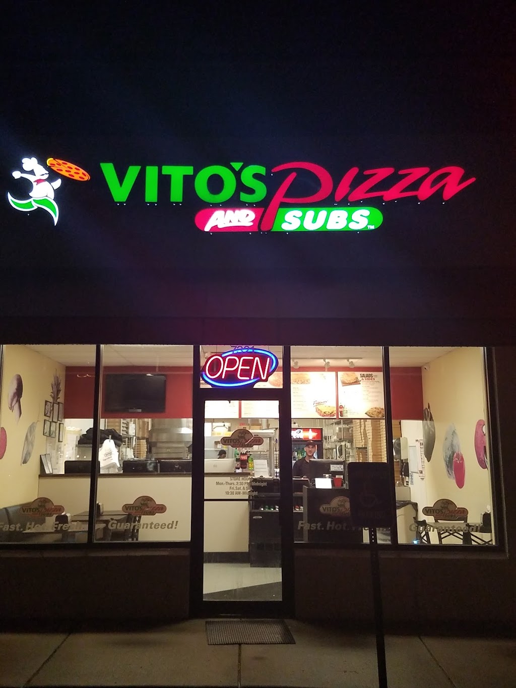 Vitos Pizza and Subs Bedford | 7321 Lewis Ave, Temperance, MI 48182, USA | Phone: (734) 850-8486