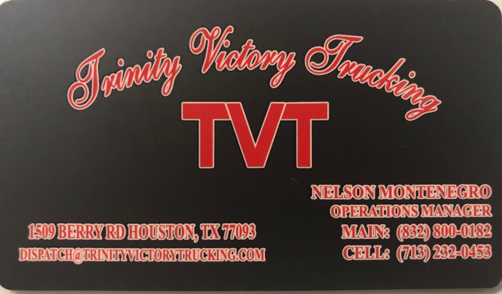 TRINITY VICTORY TRUCKING, LLC | 1509 Berry Rd, Houston, TX 77093, USA | Phone: (832) 518-8858