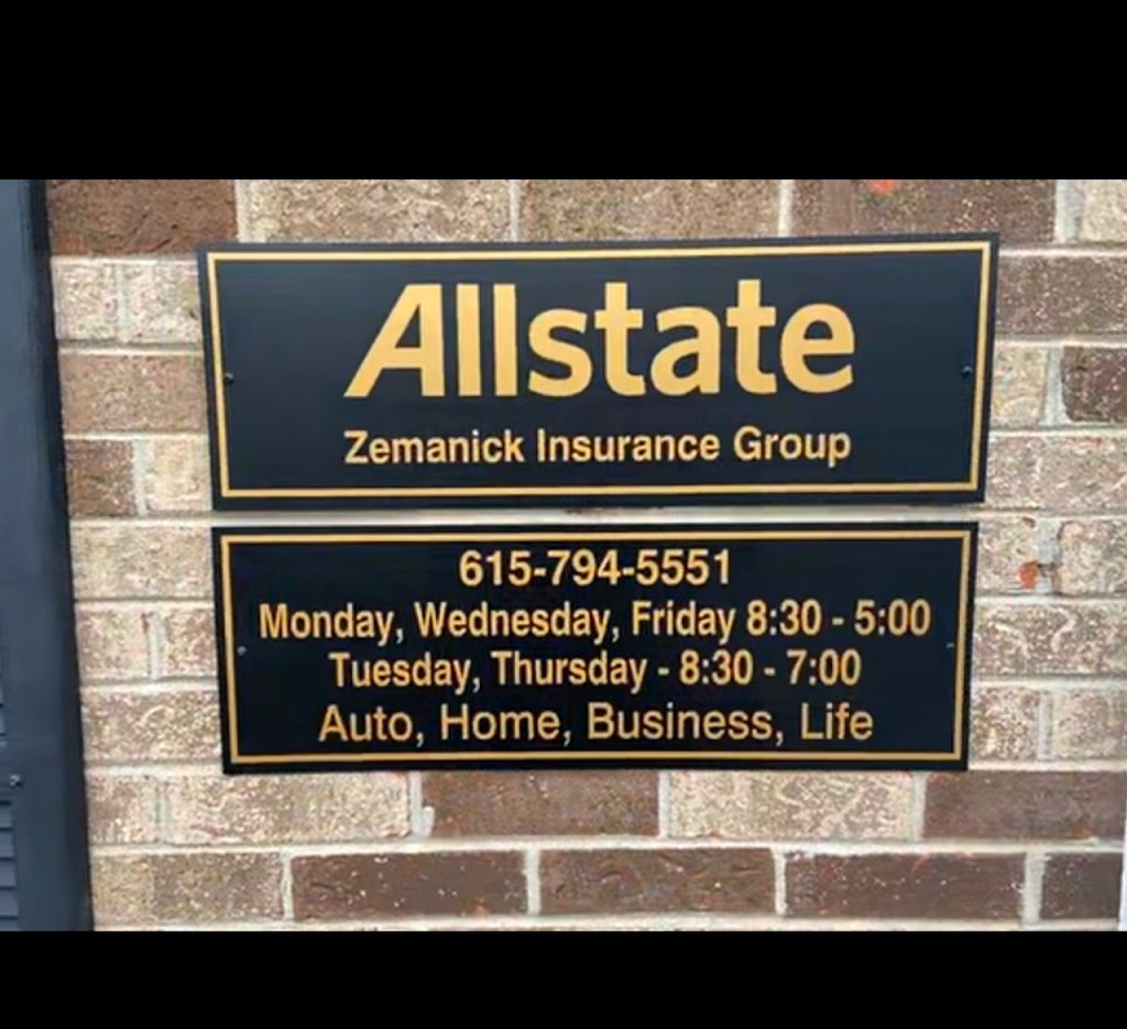 Brian Zemanick: Allstate Insurance | 109 Holiday Ct STE B1, Franklin, TN 37067, USA | Phone: (615) 794-5551