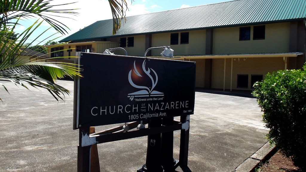 Church of the Nazarene | 1805 California Ave, Wahiawa, HI 96786, USA | Phone: (808) 621-6629