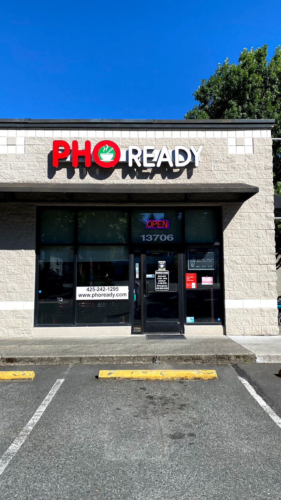 Pho Ready | 13706 100th Ave NE, Kirkland, WA 98034, USA | Phone: (425) 242-1295