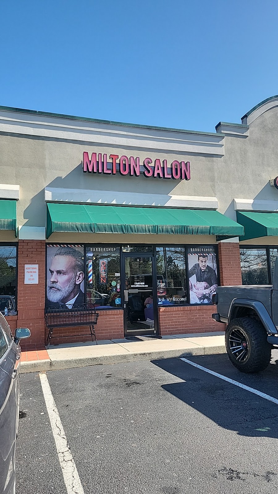 Milton Salon and Barber Shop | 3710 Old Milton Pkwy STE 104, Alpharetta, GA 30005, USA | Phone: (770) 417-8090