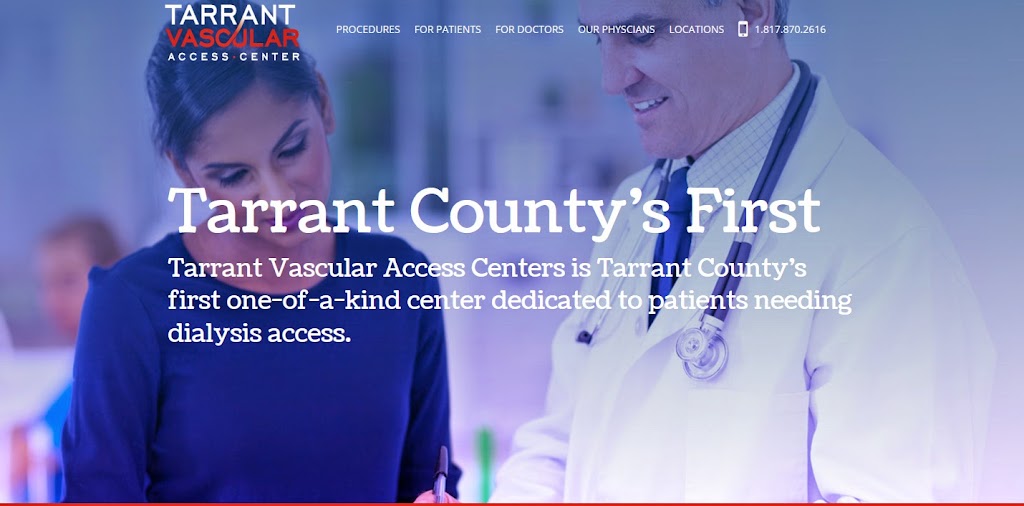 Tarrant Vascular Access Center - Arlington | 203 W Randol Mill Rd, Arlington, TX 76011, USA | Phone: (817) 872-0381