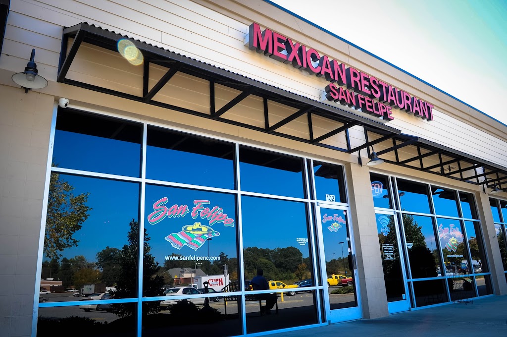 San Felipe Mexican Restaurant | 102 Walmart Supercenter, Siler City, NC 27344, USA | Phone: (919) 663-7333