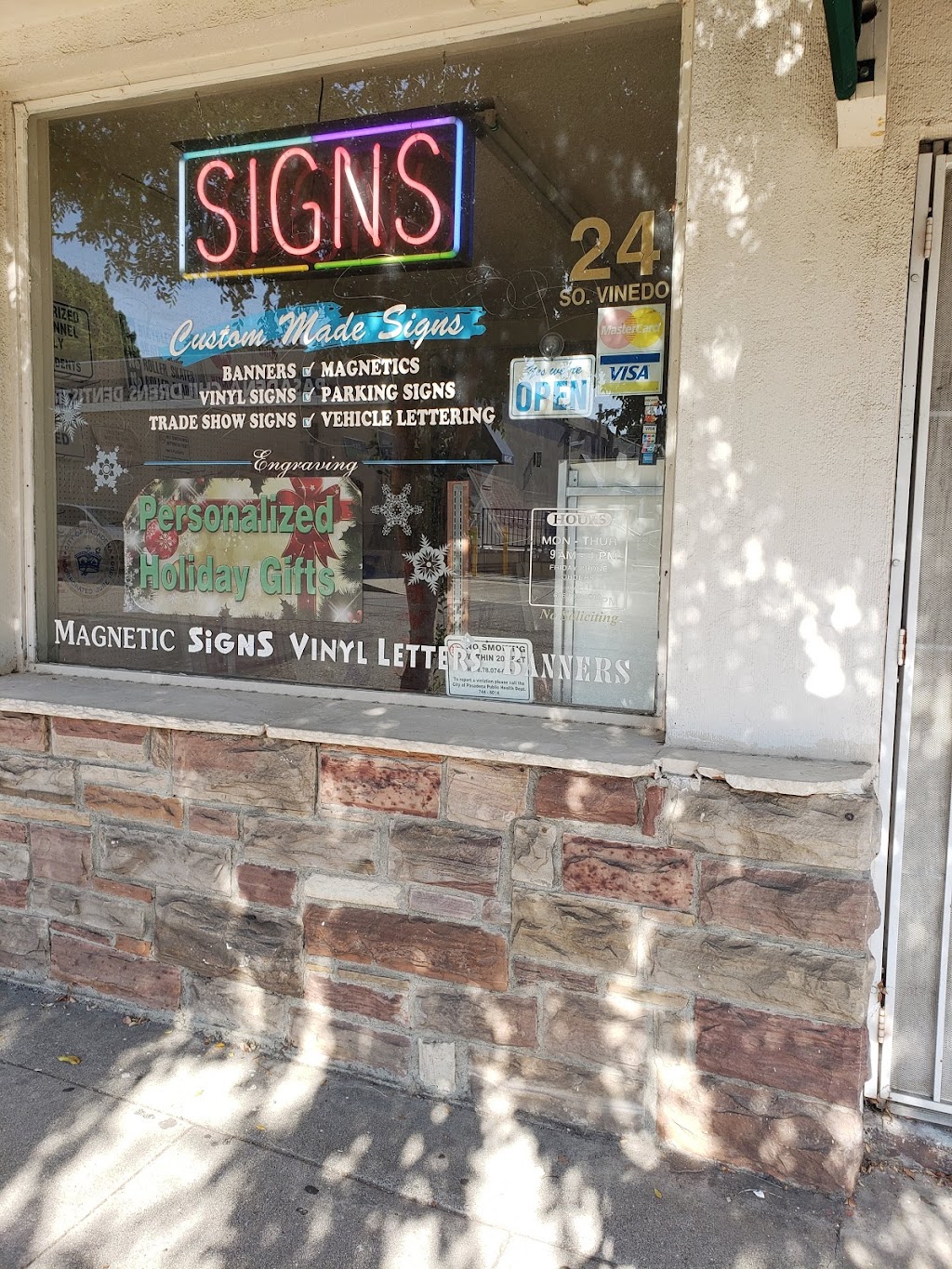 American Instant Signs | 24 S Vinedo Ave, Pasadena, CA 91107, USA | Phone: (626) 792-1012