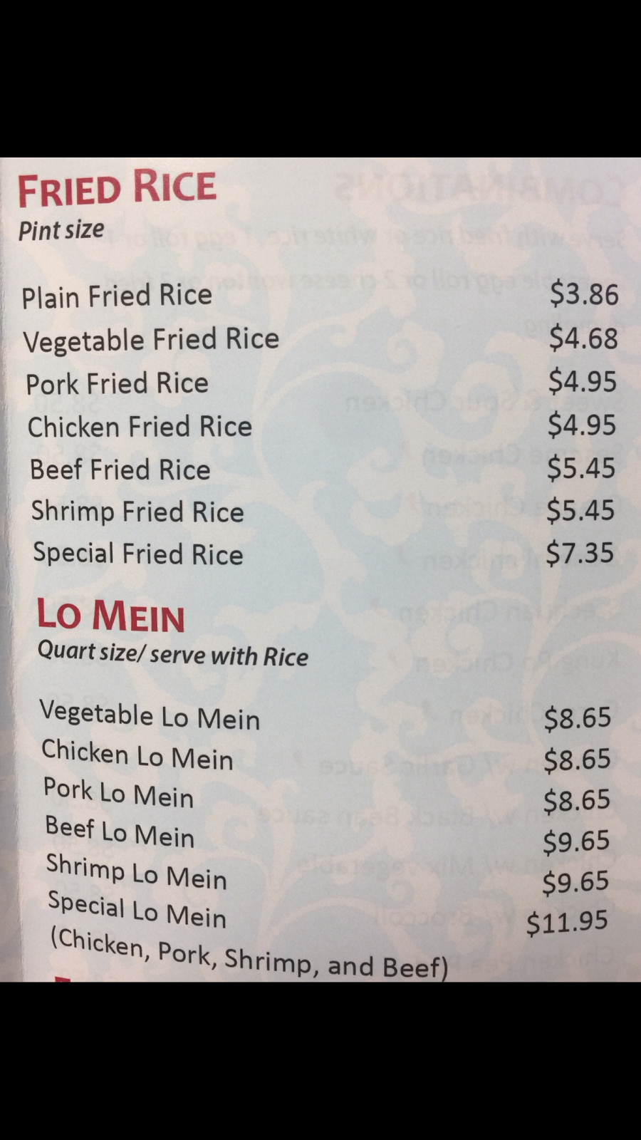 Leos Chow Mein | 1059 Hudson Rd, St Paul, MN 55106, USA | Phone: (651) 771-0305