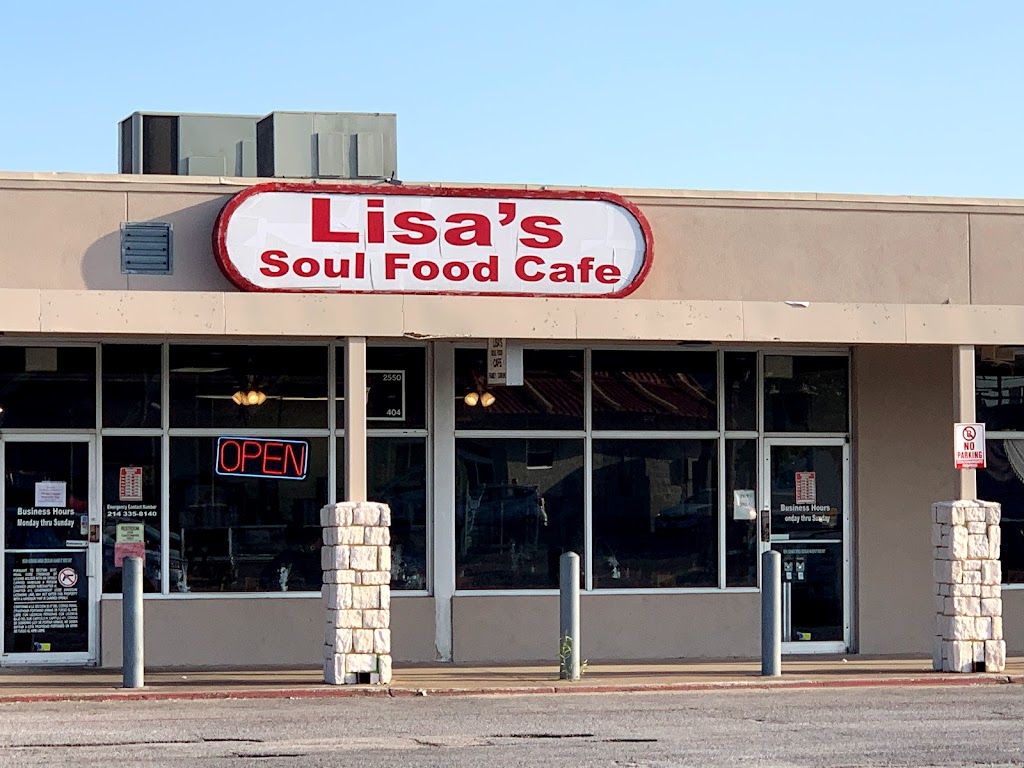Lisas Soul Food Cafe | 2550 W Red Bird Ln Suite 404, Dallas, TX 75237, USA | Phone: (214) 372-3309