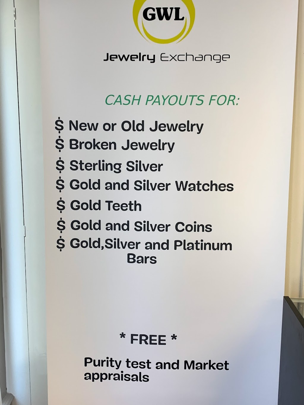 GWL Jewelry Exchange | 61 Windermere Ave, Greenwood Lake, NY 10925, USA | Phone: (845) 800-9148