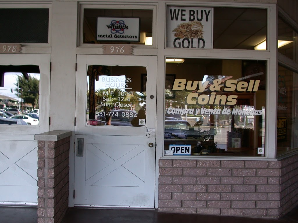 Fuentes Coins & Metal Detectors | 976 E Lake Ave, Watsonville, CA 95076, USA | Phone: (831) 724-0882