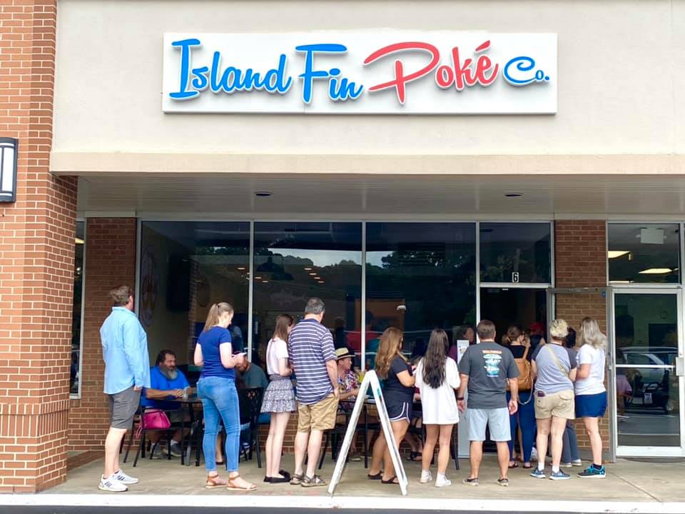 Island Fin Poké Company - Peachtree City | 100 N Peachtree Pkwy Suite 6, Peachtree City, GA 30269, USA | Phone: (678) 834-5777