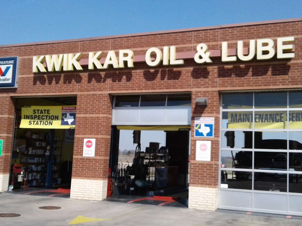 Kwik Kar Oil Change & Auto Care | 1401 W Chapman Dr, Sanger, TX 76266, USA | Phone: (940) 458-6710