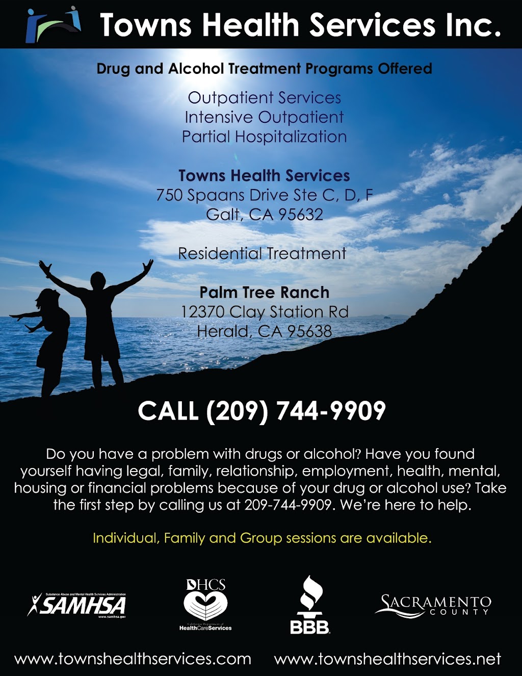 Towns Health Services | 750 Spaans Drive Suites C, D, F, Galt, CA 95632, USA | Phone: (209) 744-9909