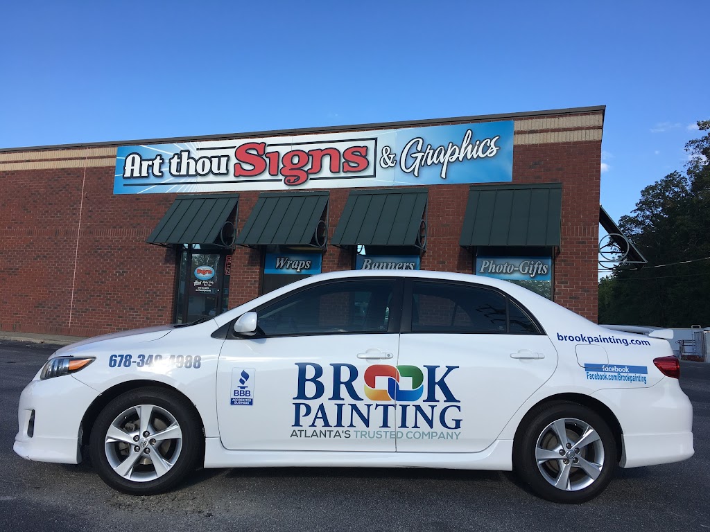 Art Thou Signs | 485 Buford Dr Suite 110, Lawrenceville, GA 30046, USA | Phone: (678) 744-4278