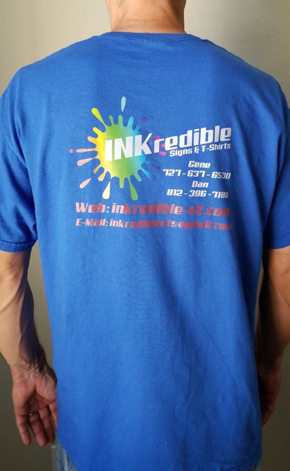 Inkredible Signs & T-shirts | 1543 African Violet Ct, Trinity, FL 34655, USA | Phone: (727) 637-6530