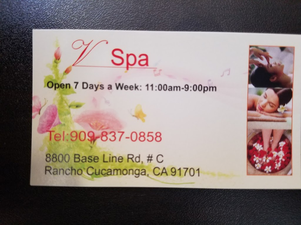 V spa Massage | 8800 Base Line Rd set C, Rancho Cucamonga, CA 91701, USA | Phone: (909) 837-0858